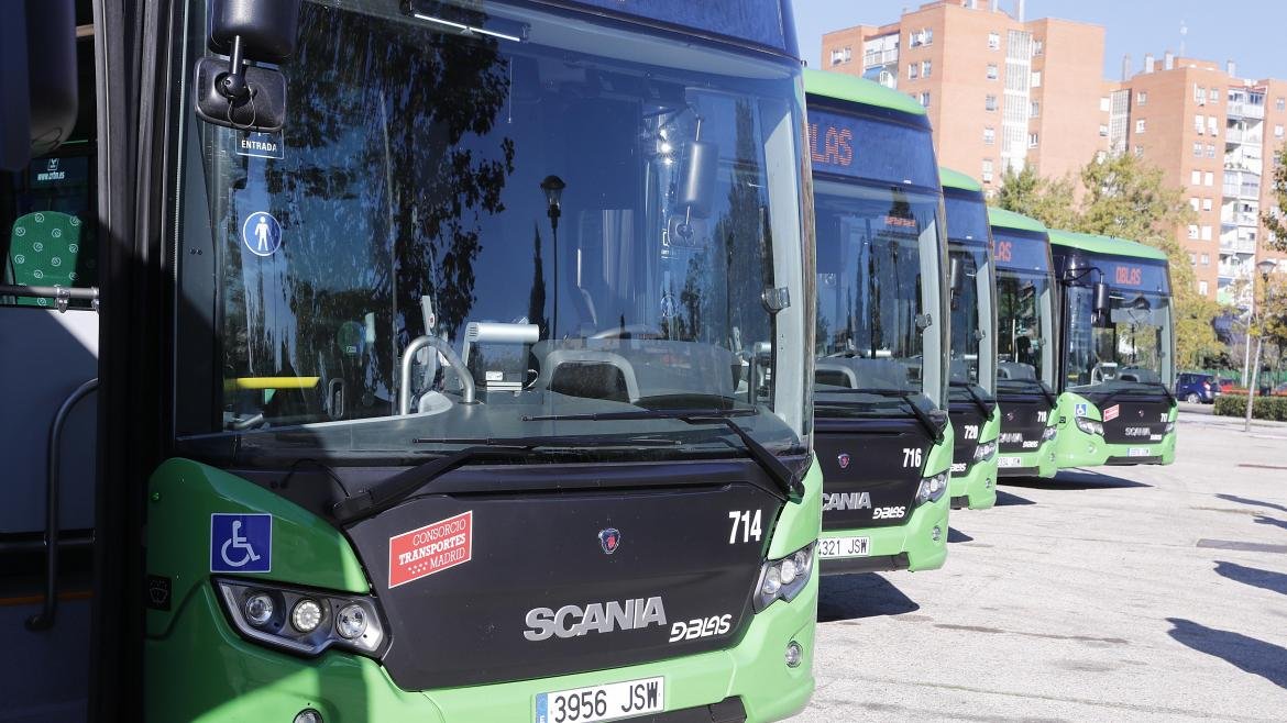 Autobuses interurbanos de la Comunidad de Madrid