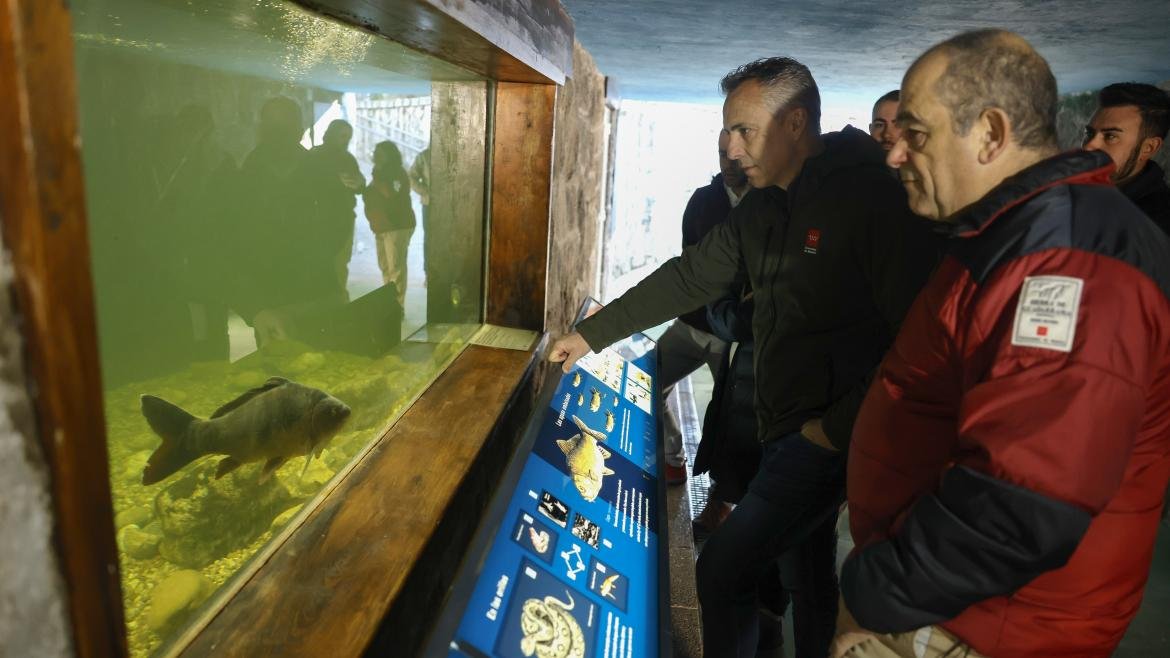 Carlos Novillo presenta un proyecto de recuperación de la trucha común en el Parque Nacional de la Sierra de Guadarrama