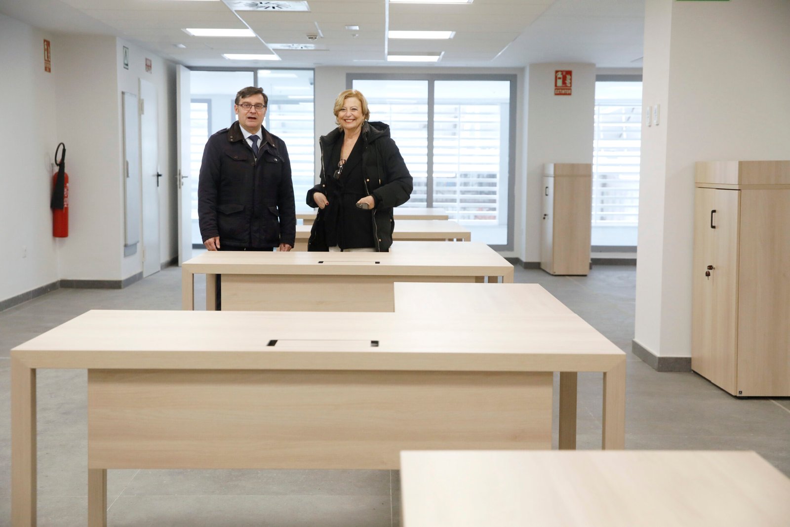 Visita al edificio administrativo de la calle del Doctor Esquerdo, 138