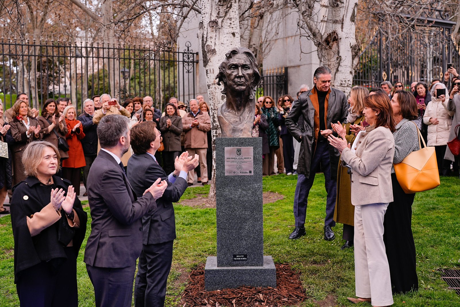 Acto de homenaje a Ana María Vidal-Abarca
