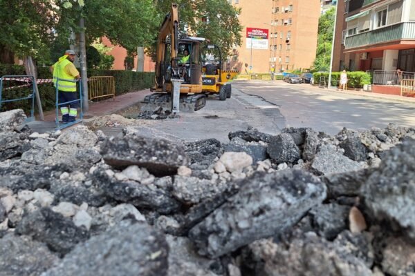 Comienzan las obras de pavimentación en Tabla Pintora y Nueva Alcalá