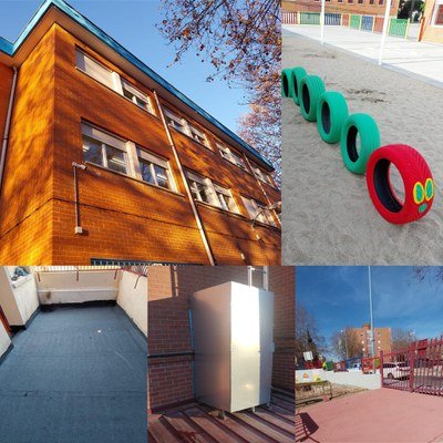 Algunas reformas acometidas en periodos vacacionales anteriores.