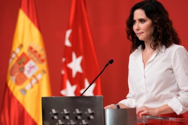 La presidenta durante la intervención