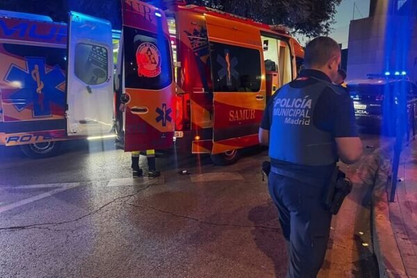 trasladado grave al hospital 12 de Octubre bajo escolta policial
