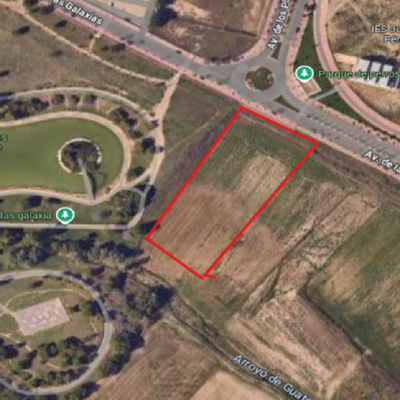 Plano del espacio que se ampliará en la Dehesa Boyal.