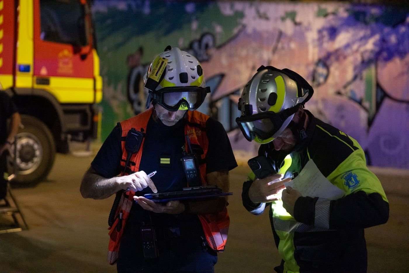 Carlos Novillo, consejero de Medio Ambiente de la Comunidad de Madrid, lamenta el fallecimiento de una persona y confirma el perimetraje del fuego