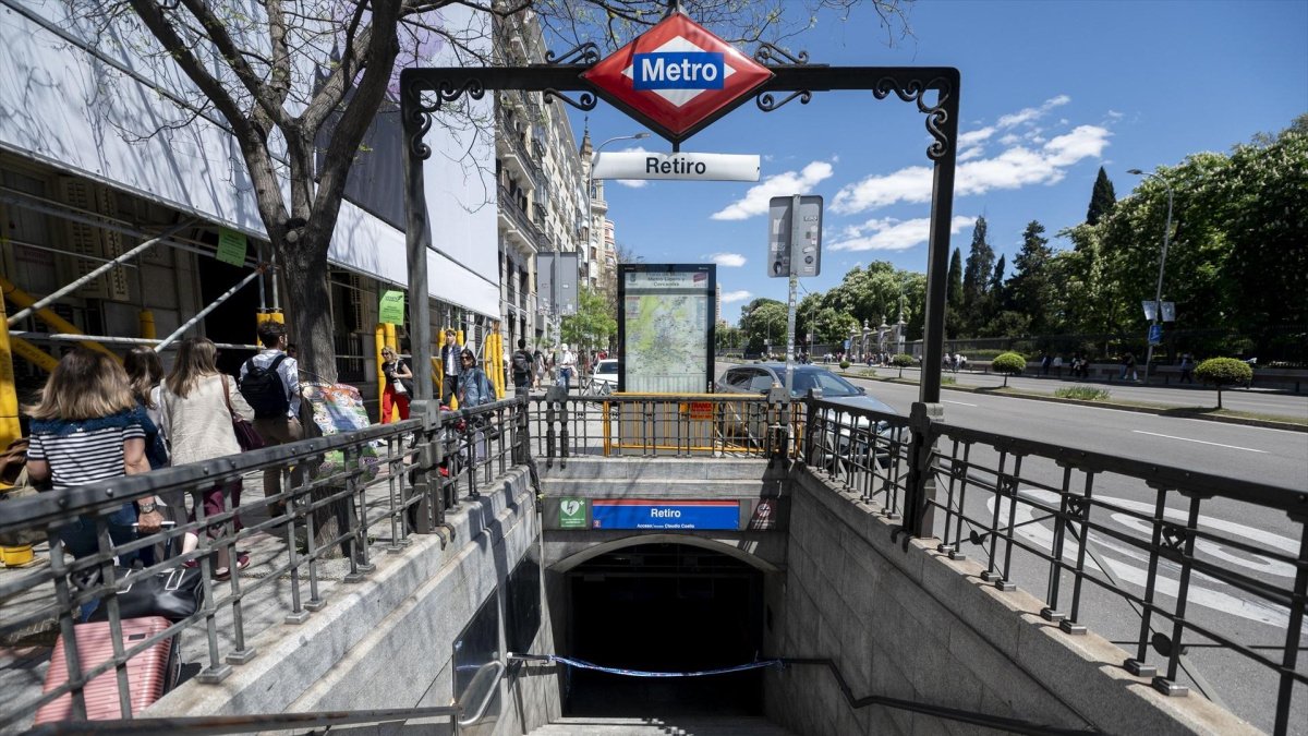 Un joven de 25 años, en estado grave tras sufrir un golpe de calor en el Metro de Madrid