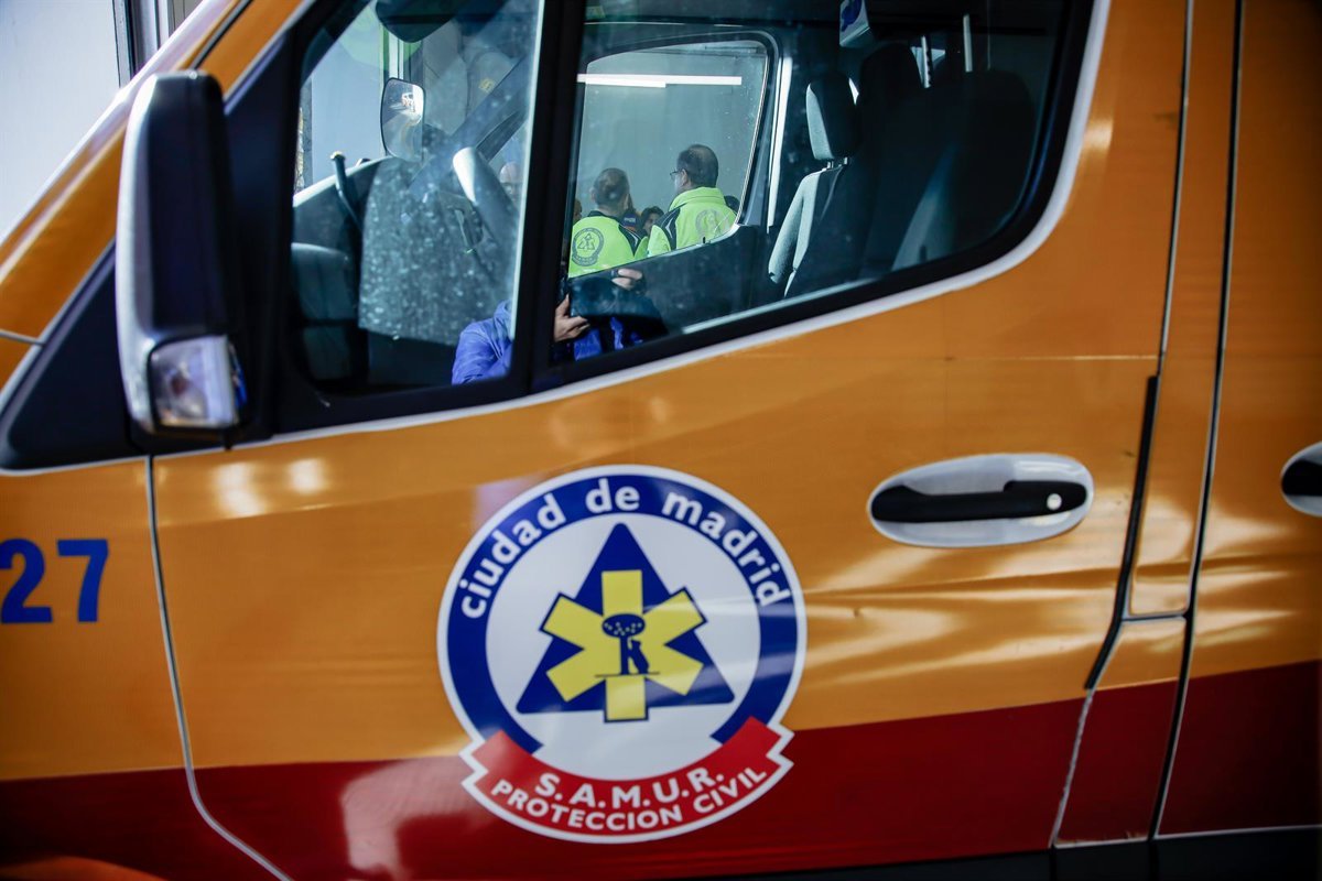 Un motorista fallecido y otro herido en un accidente en el Paseo de Santa María de la Cabeza de Madrid