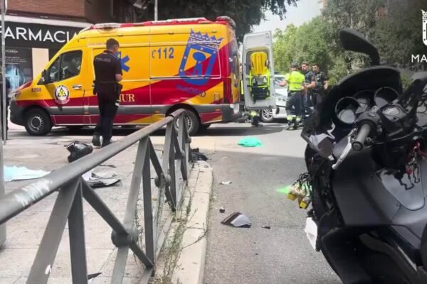 Motorista grave tras accidente en Madrid trasladado al hospital. Un motorista es trasladado al hospital con pronóstico grave tras un accidente en Madrid | Canarias7