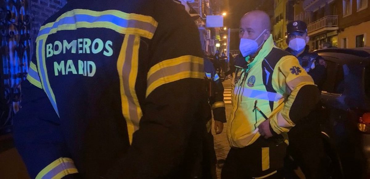 Muere un hombre en un incendio en el distrito madrileño de Latina