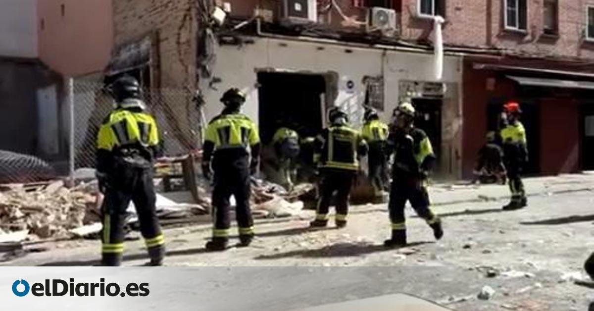 La Policía encuentra un segundo cadáver de un hombre en el bar de Vallecas donde una explosión el sábado dejó 25 heridos