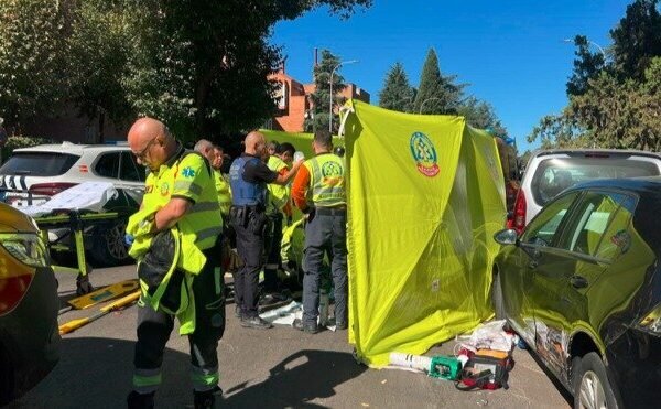 fallece un joven motorista en Arturo Soria