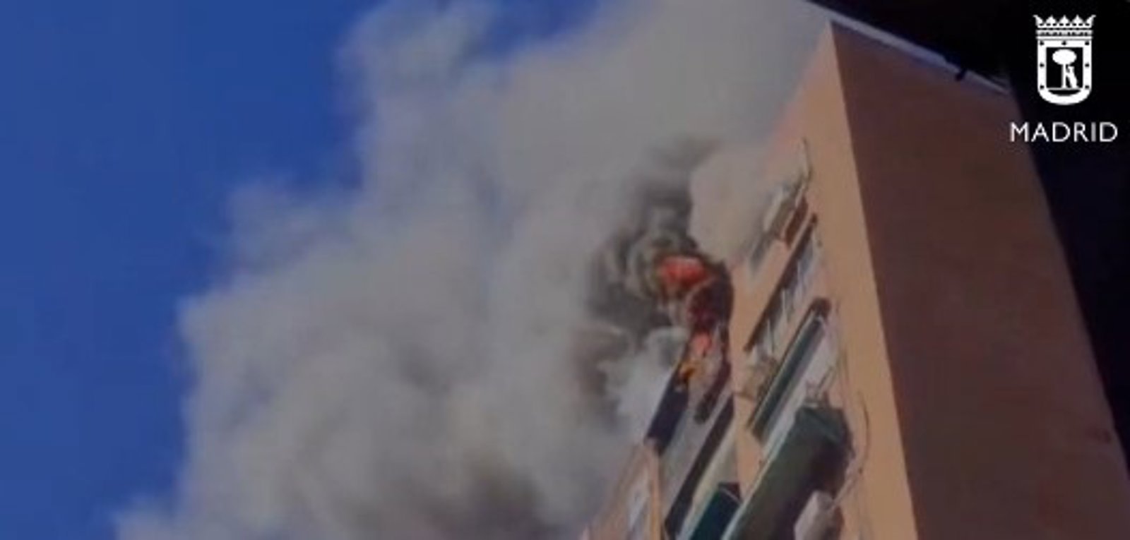 Incendio en Moncloa-Aravaca provoca quemaduras leves y ansiedad en una mujer