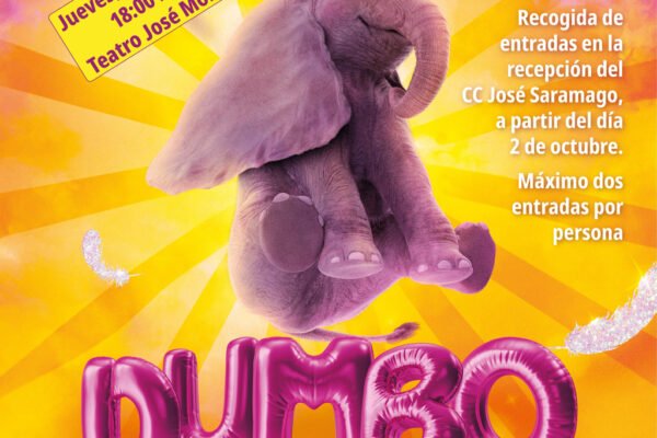 ‘Dumbo. El Musical’ en Leganés: Inclusión y diversión para toda la familia. Llega a Leganés ‘Dumbo. El Musical’, una obra familiar totalmente accesible que fomenta la inclusión