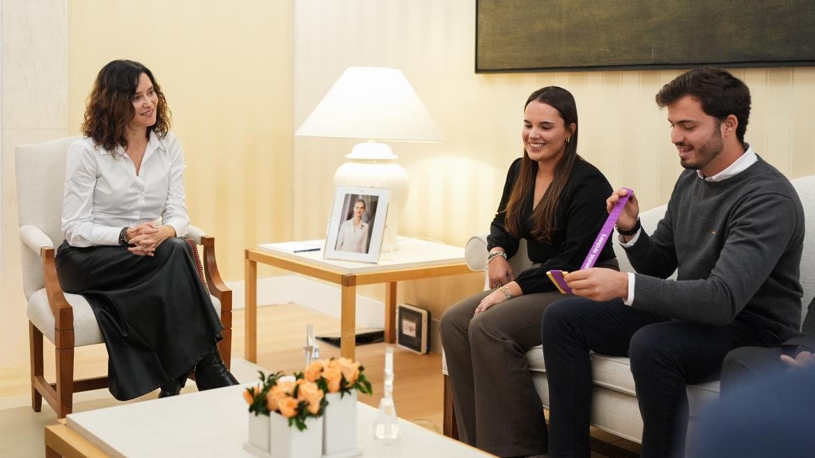 La presidenta Isabel Díaz Ayuso