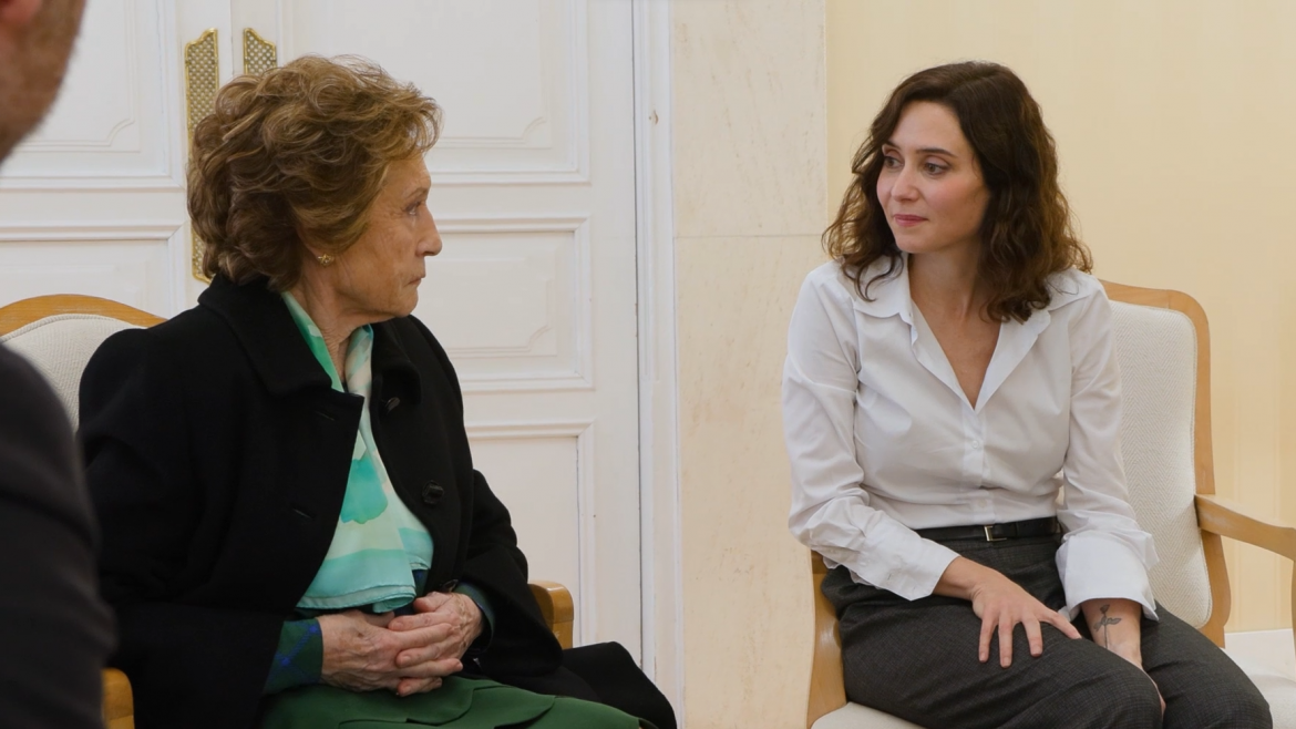 La presidenta Isabel Díaz Ayuso