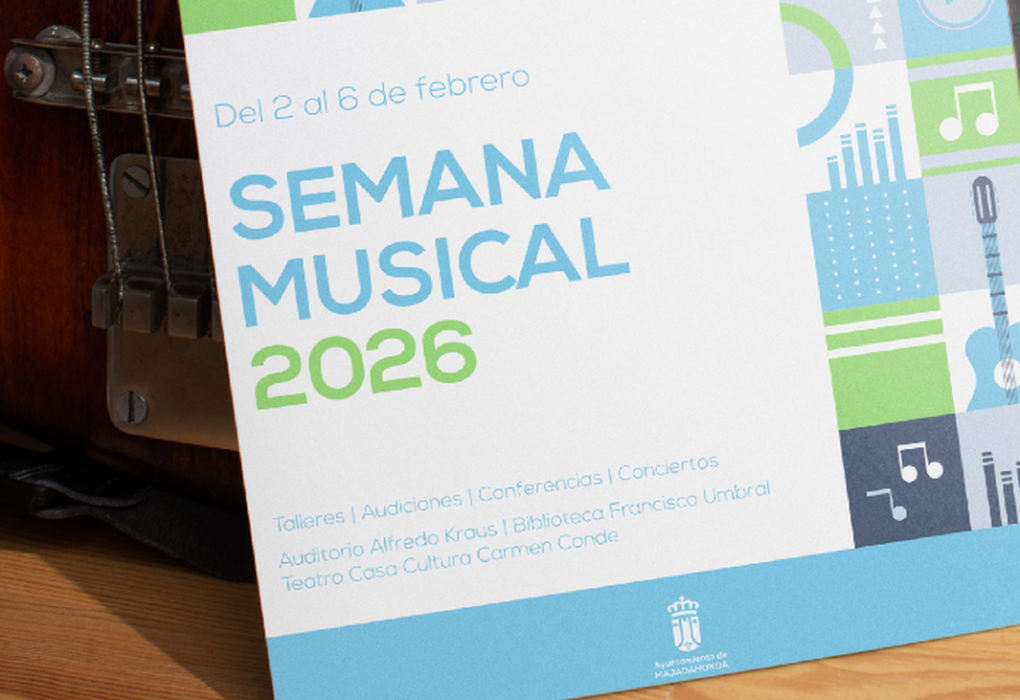 Cartel anunciador de la Semana Musical de Majadahonda de 2026
