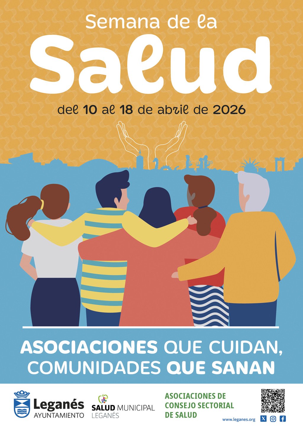 Leganés celebrará la Semana de la Salud con más de 60 actividades y la implicación de múltiples asociaciones e instituciones