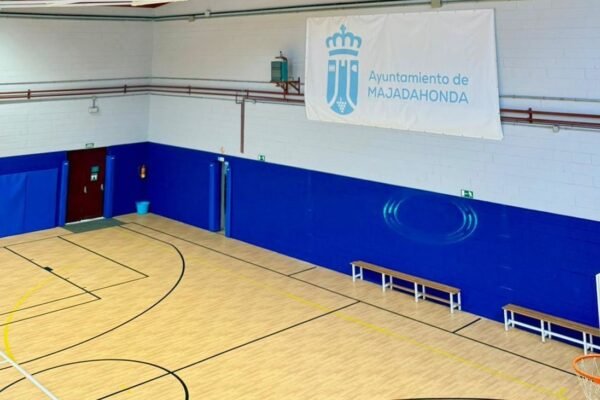 Interior del Polideportivo Municipal El Tejar de Majadahonda