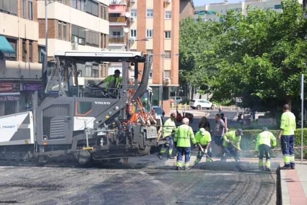 Madrid inicia una ambiciosa campaña de asfaltado con 38 actuaciones y 1,8 millones de euros