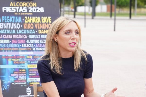 Candelaria Testa presenta las Fiestas de Alcorcón 2026