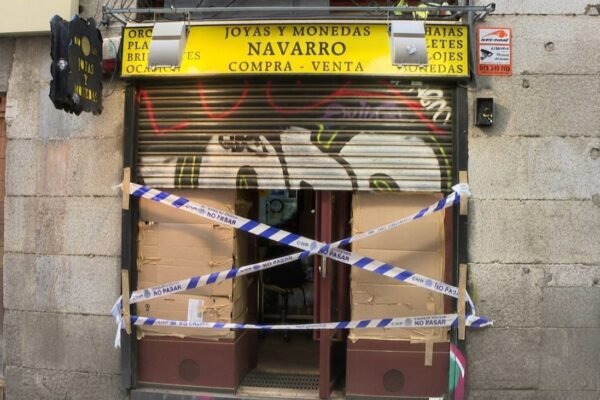 Madrid sufre un nuevo robo en joyería, el séptimo asalto en un año