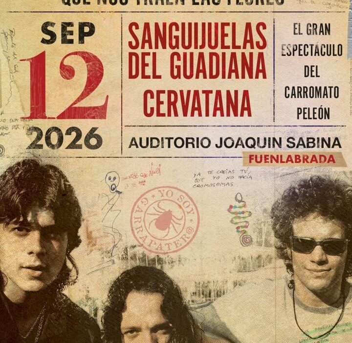 Madrid vibrará con los grandes conciertos de las Fiestas de Fuenlabrada en septiembre