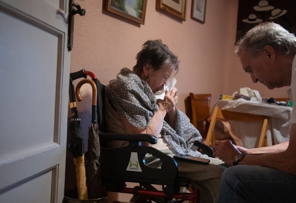 Maricarmen espera en su casa a que se ejecute o se impida el desahucio, a 23 de septiembre de 2026