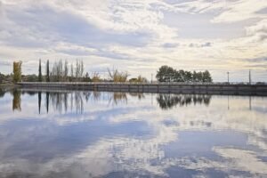 Embalse de Parquelagos en Galapagar