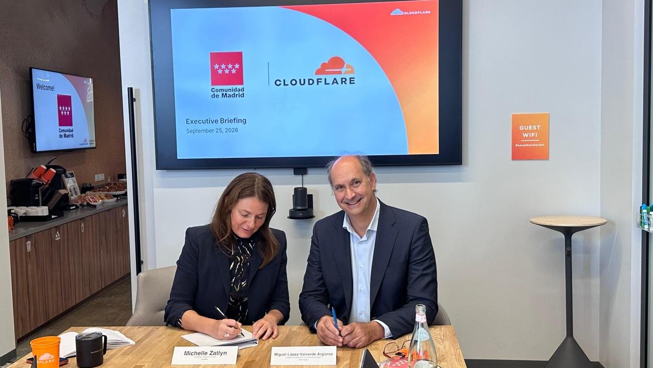 La Comunidad de Madrid y Cloudflare impulsan la seguridad digital ante la IA