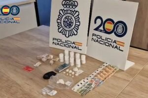 La Policía Nacional desmantela un narcopiso en Carabanchel y detiene a tres personas
