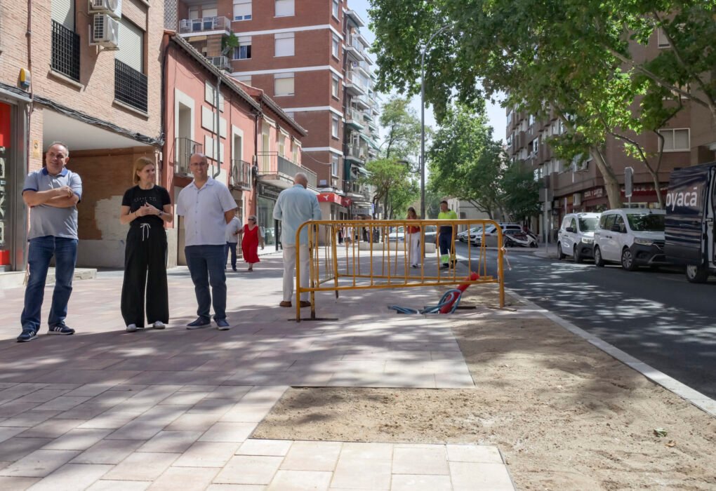 La calle Teniente Ruiz se transforma en un espacio peatonal más accesible y habitable