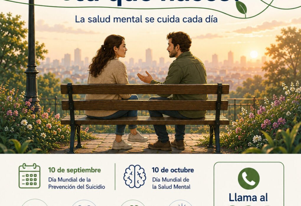 Leganés conmemora el Día Mundial para la Prevención del Suicidio con un mes de actividades para promover la salud mental y el bienestar emocional