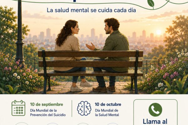 Leganés conmemora el Día Mundial para la Prevención del Suicidio con un mes de actividades para promover la salud mental y el bienestar emocional