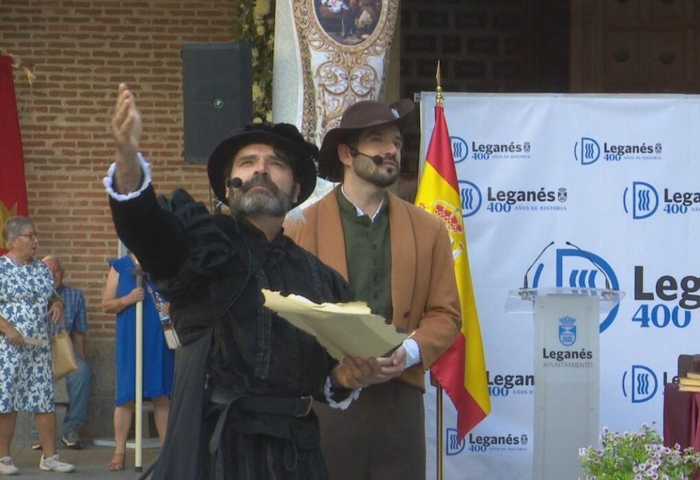 Madrid conmemora los 400 años de historia de Leganés con una recreación teatralizada
