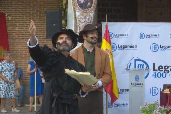 Madrid conmemora los 400 años de historia de Leganés con una recreación teatralizada