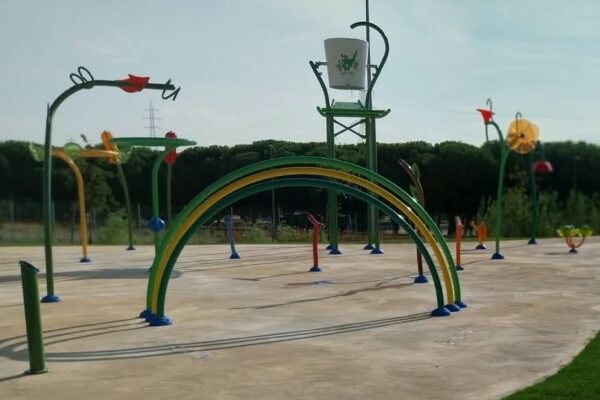 Madrid inaugura un nuevo espacio de juegos de agua en el Parque Ferial para toda la familia