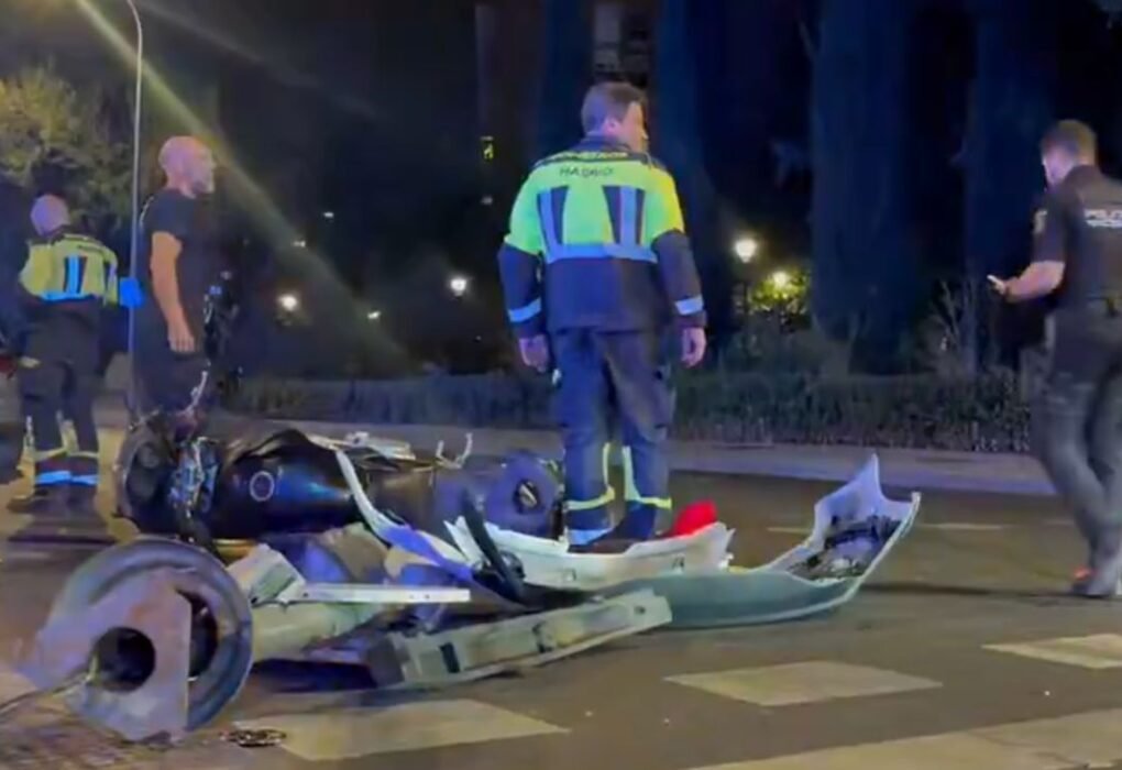 Madrid lamenta la muerte de un motorista tras un accidente en la Avenida de los Poblados