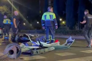 Madrid lamenta la muerte de un motorista tras un accidente en la Avenida de los Poblados