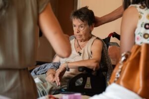 Maricarmen, la mujer desahuciada en Retiro