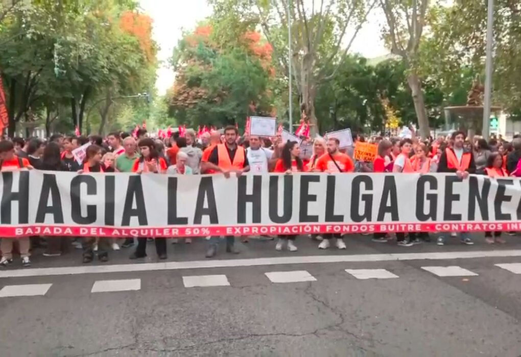 Marcha en Madrid por la vivienda