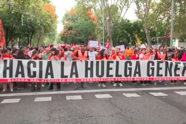 Marcha en Madrid por la vivienda