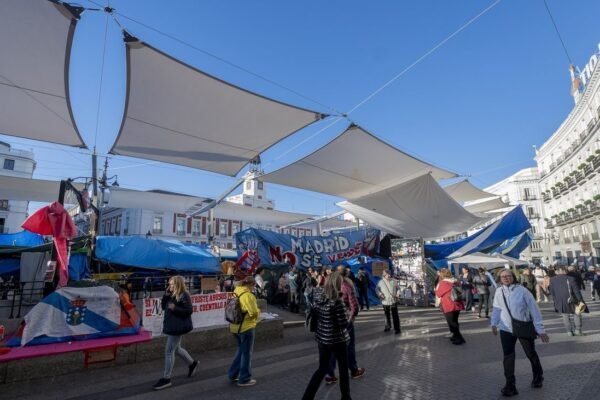 El Ayuntamiento de Madrid solicita nuevamente el desalojo de la acampada en Sol por incidentes