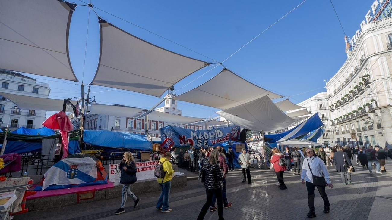El Ayuntamiento de Madrid solicita nuevamente el desalojo de la acampada en Sol por incidentes