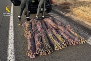 Intervienen más de 14.700 kilos de cobre robado en dos centros de residuos en Madrid