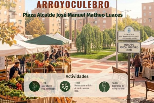 Leganés reúne este sábado a 15 productores madrileños en el IV Mercado Agroalimentario con degustaciones, talleres, baile y música