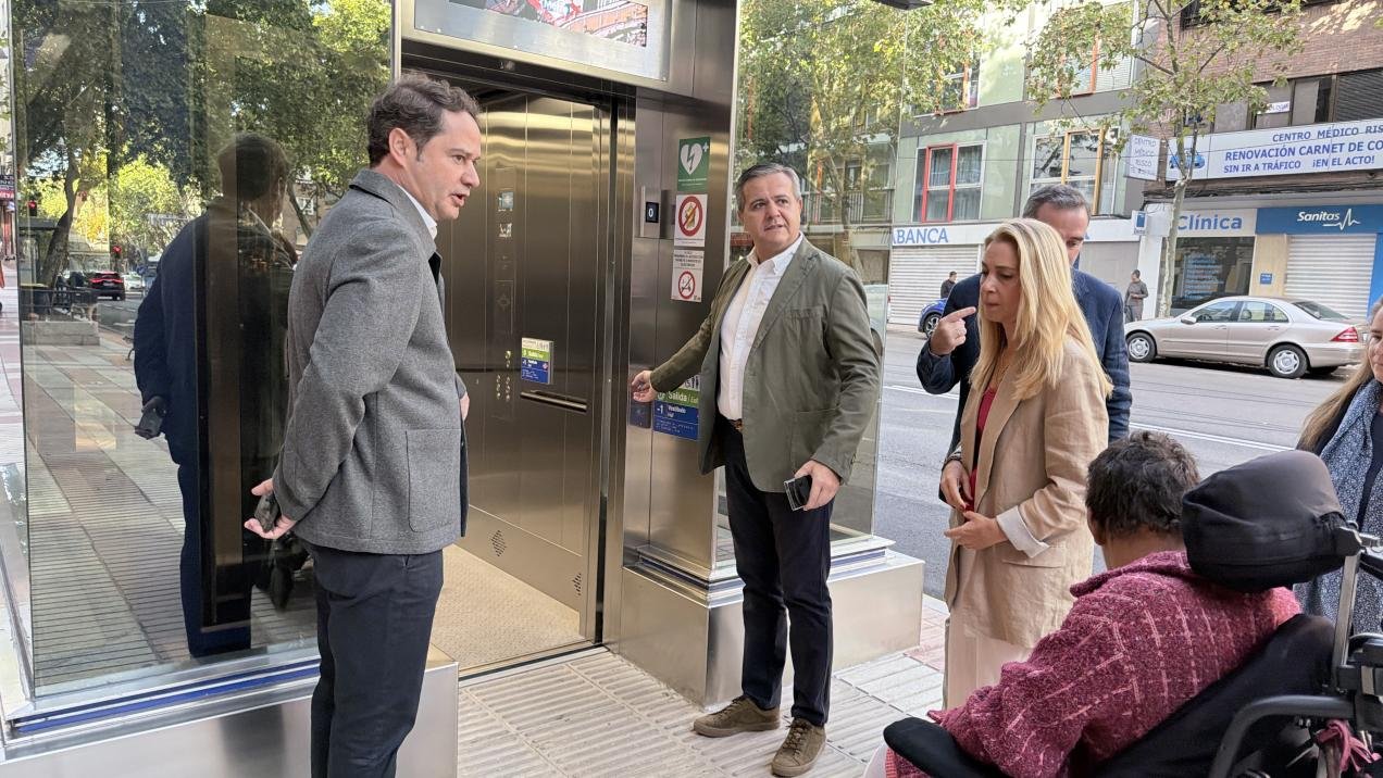Madrid avanza hacia la accesibilidad con 217 estaciones de Metro y 581 ascensores