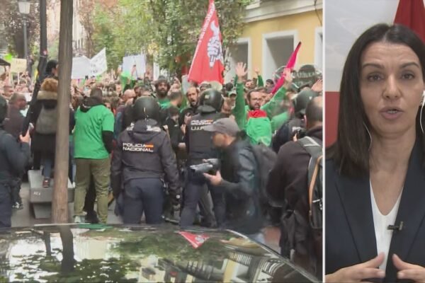 Madrid rechaza la violencia de huelguistas que no representan a docentes ni a sus vecinos