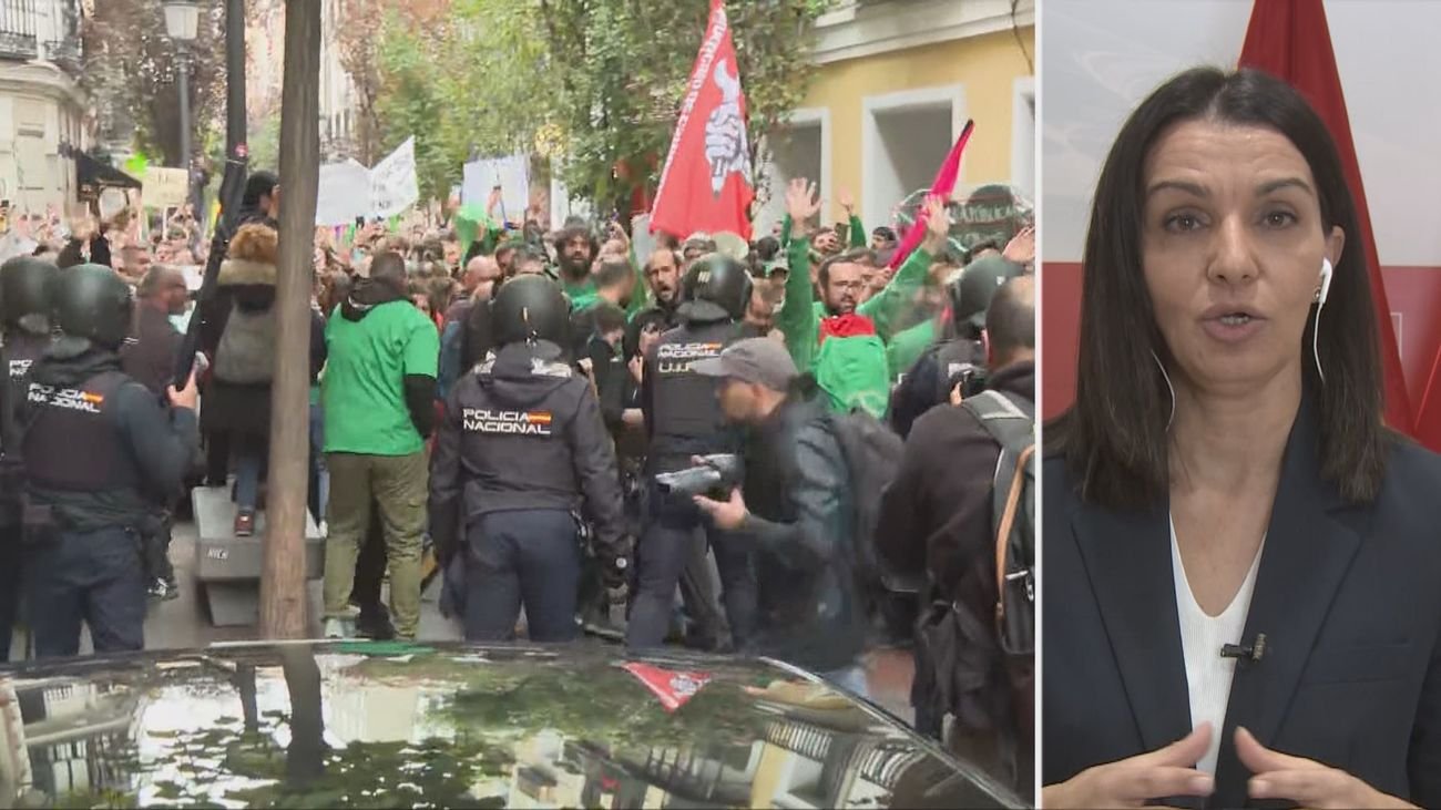 Madrid rechaza la violencia de huelguistas que no representan a docentes ni a sus vecinos