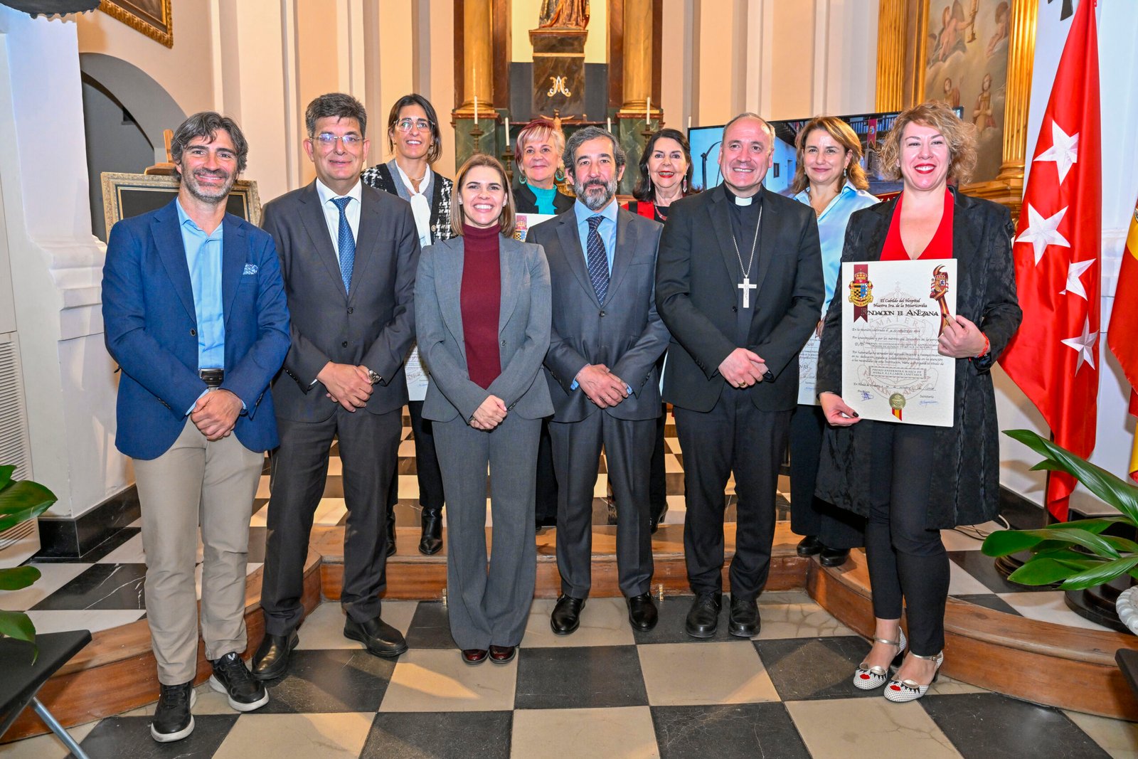 Madrid rinde tributo al 543 aniversario de la Fundación Antezana en Alcalá de Henares